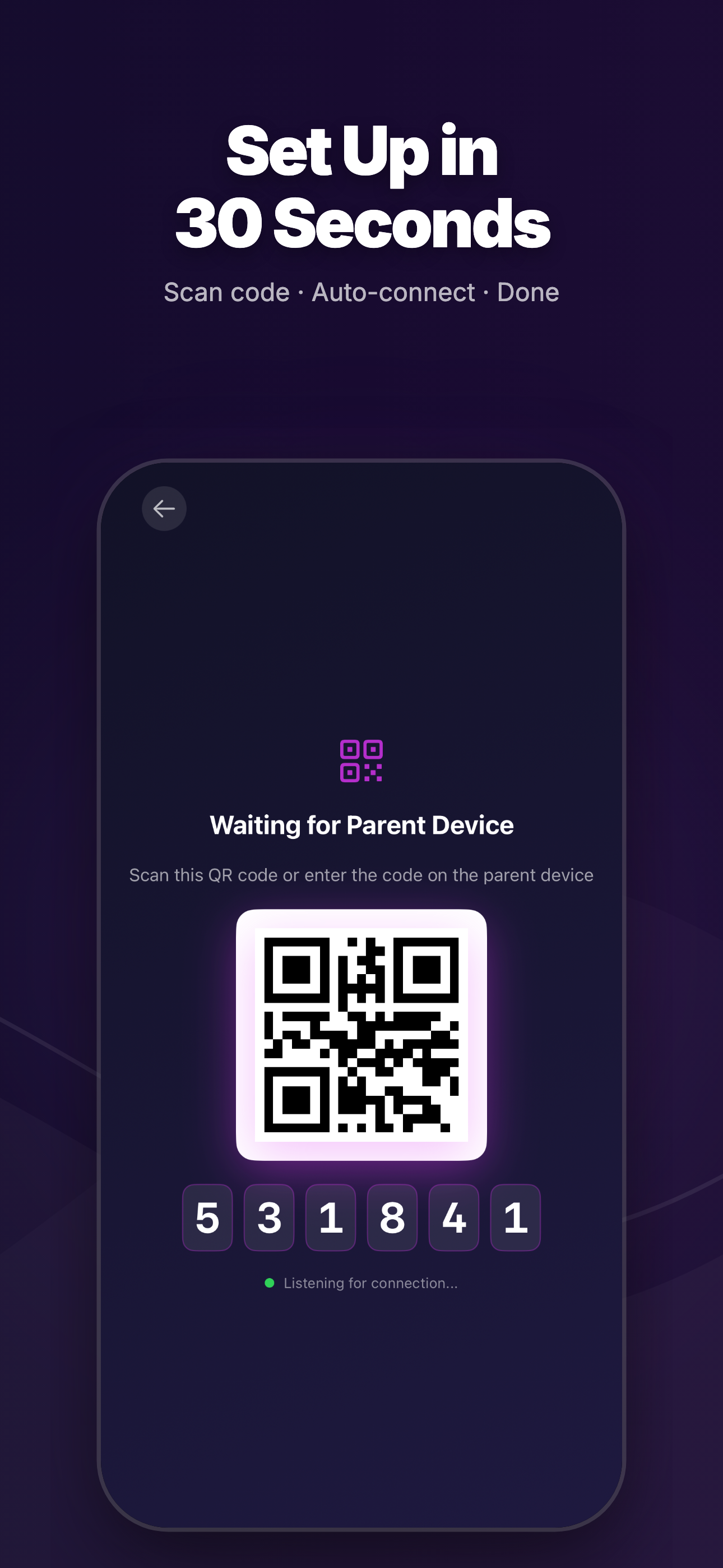 Quick QR Code Pairing